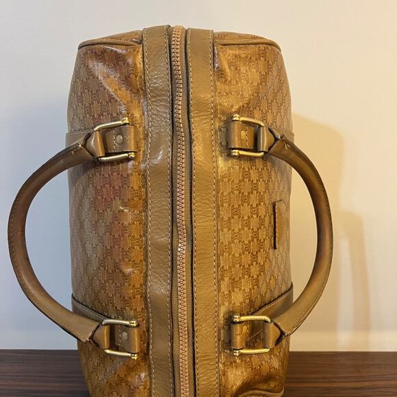 Celine Boston Bag - Macadam Print - Picture 9 of 14